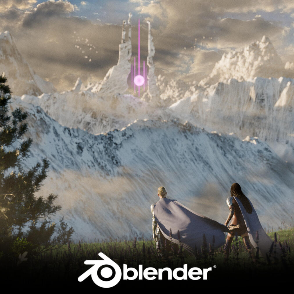 Fantasy Snow Environment