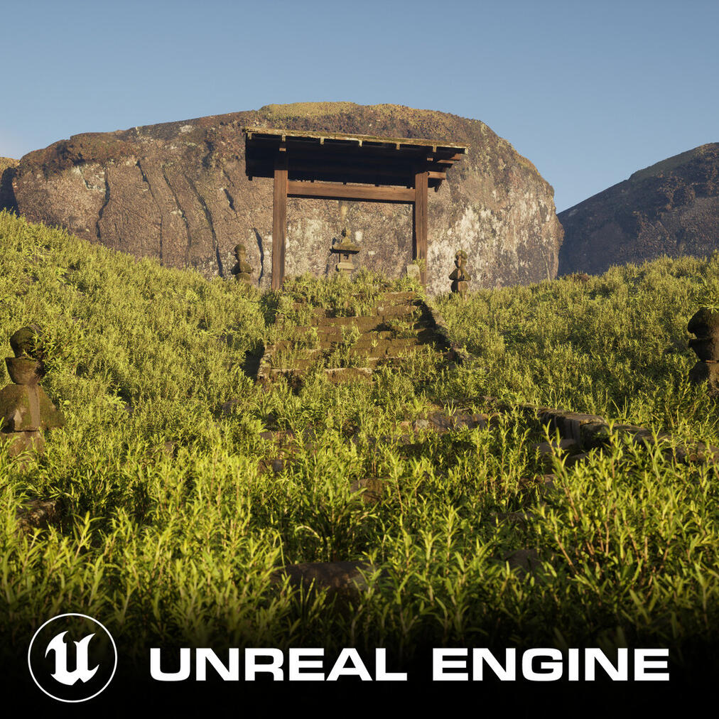 Mossy Overgrown Path