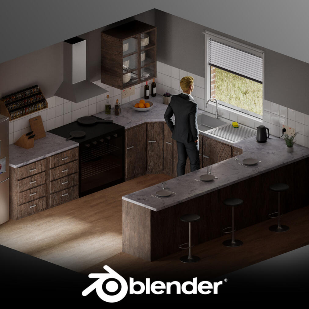 Isometric Kitchen